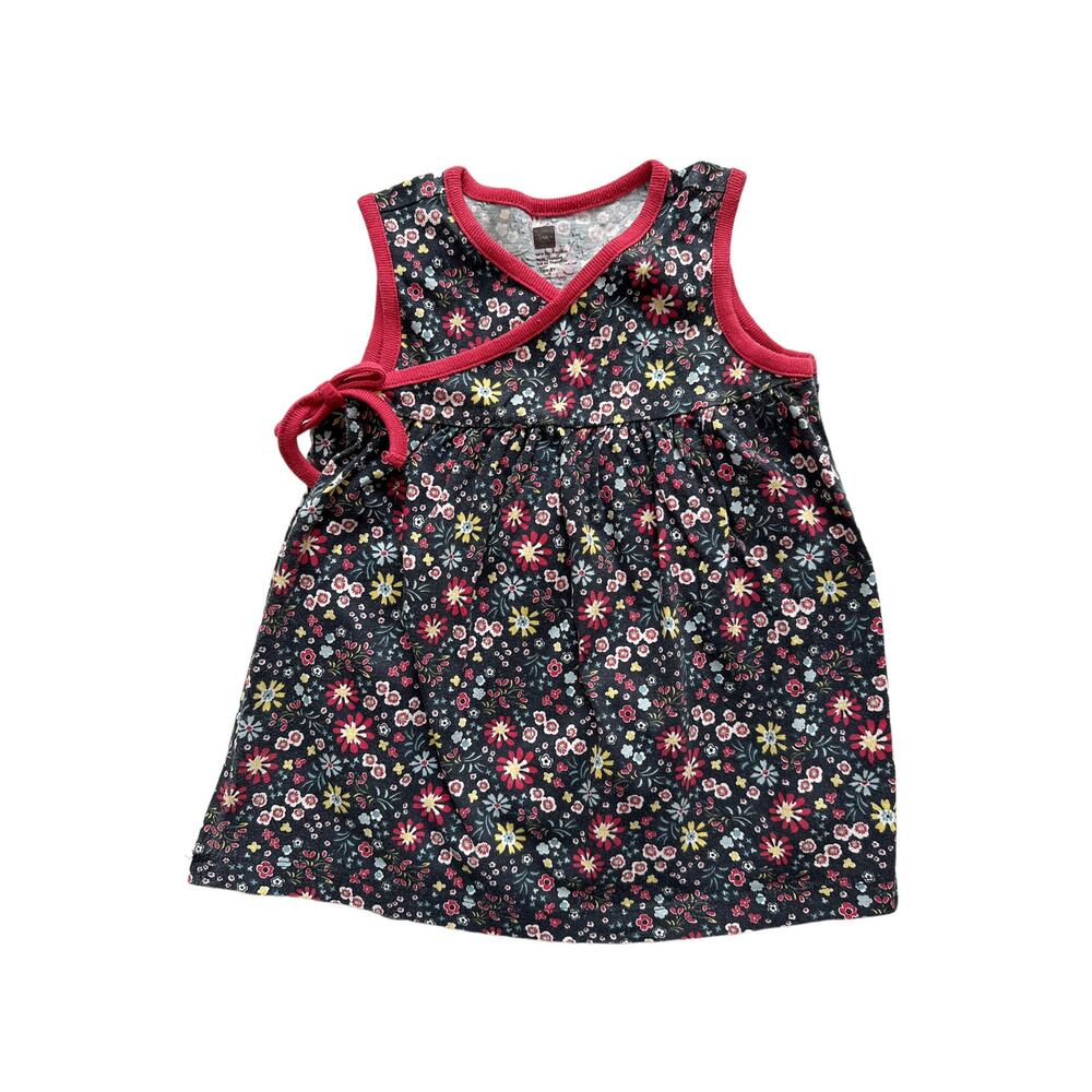 Tea Collection Floral Wrap Tunic Size 3